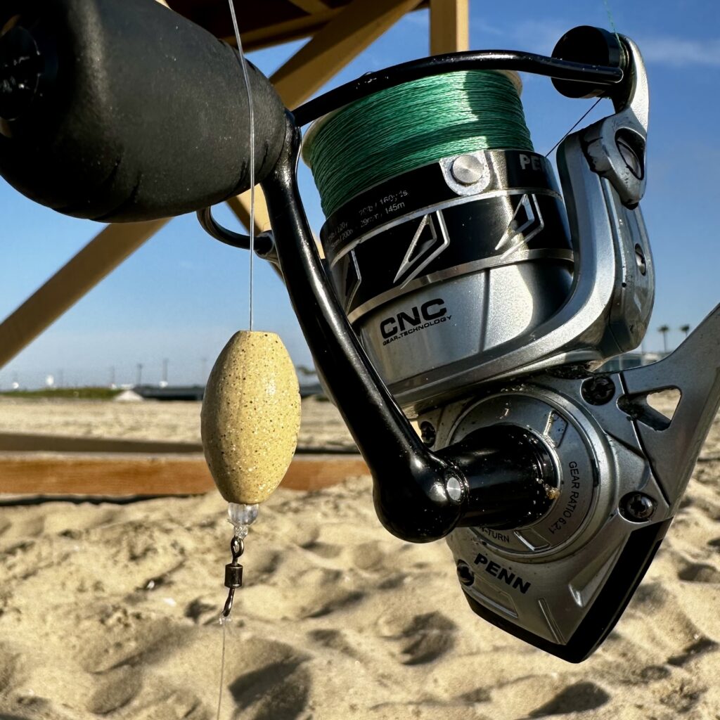 egg sinkers for surf fishing