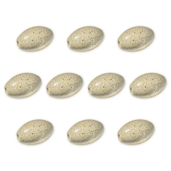 sand camouflage egg sinkers for surf fishing sliding weights (1/2oz – 1oz)