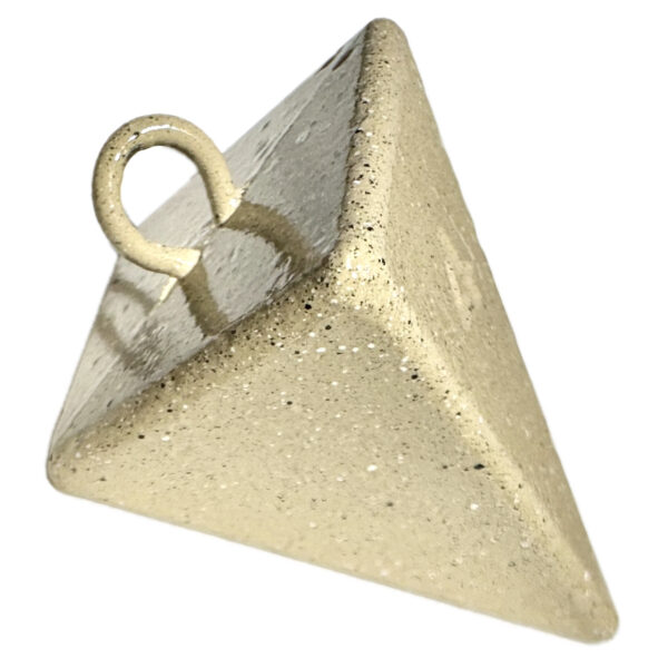 sand camouflage pyramid sinkers | surf fishing weights for beach casting (1–4oz)