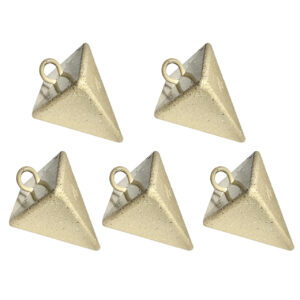 sand camouflage pyramid sinkers | surf fishing weights for beach casting (1–4oz)