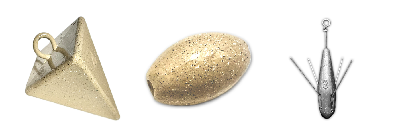 surf fishing sinkers pyramid egg sputnik fishing weights guide how to best choose beach fishing weights